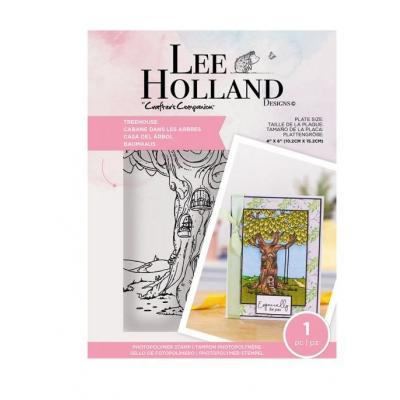 Crafter's Companion Lee Holland Clear Stamp - Treehouse
